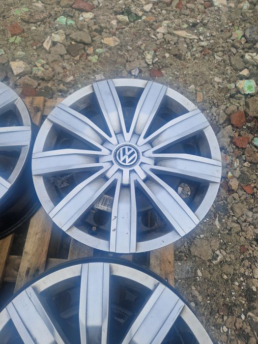 Jante 5x112 R17 originale vw Jante Oțel cu capace