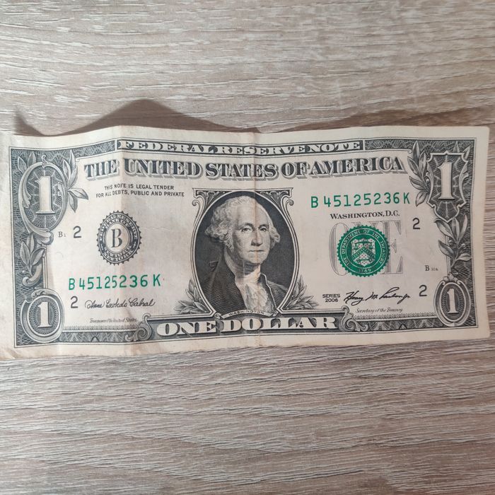 Bancnota 1 dolar 2006