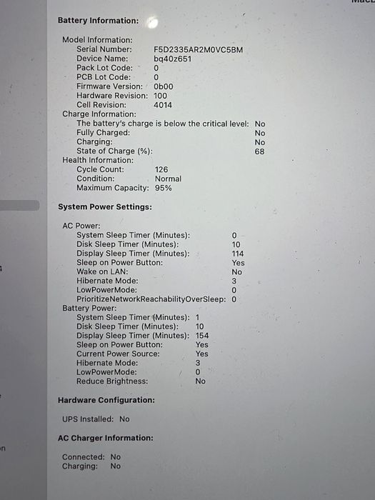 Vand MacBook Pro M1 16 inch inca in garantie