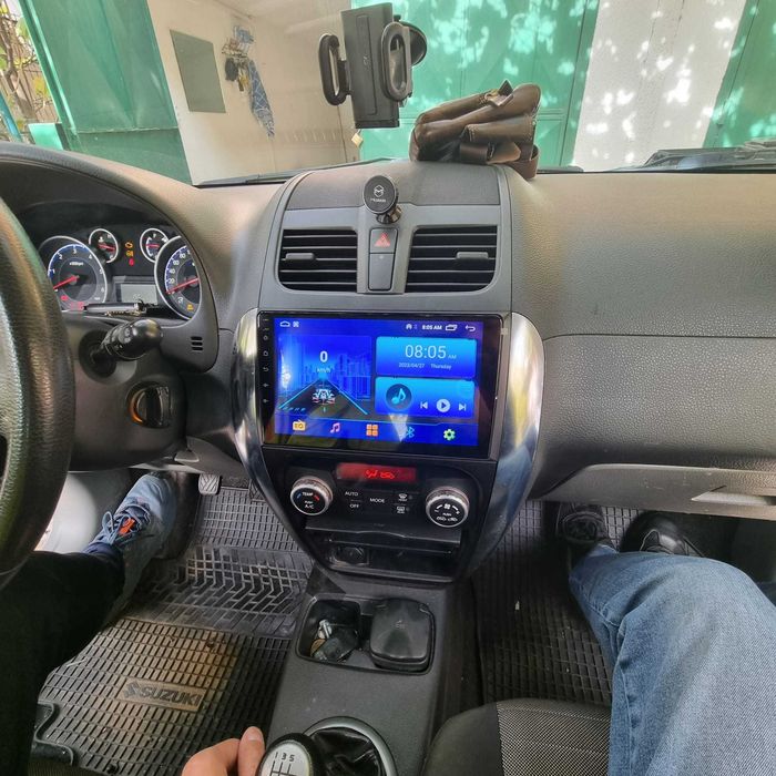Navigatie Android Suzuki SX4 2005-2013 WiFi Waze YouTube GPS USB