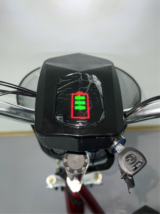 Електрическа триколка TS 200.1 MAXI двоен пробег 48V 21AH с алуминиева