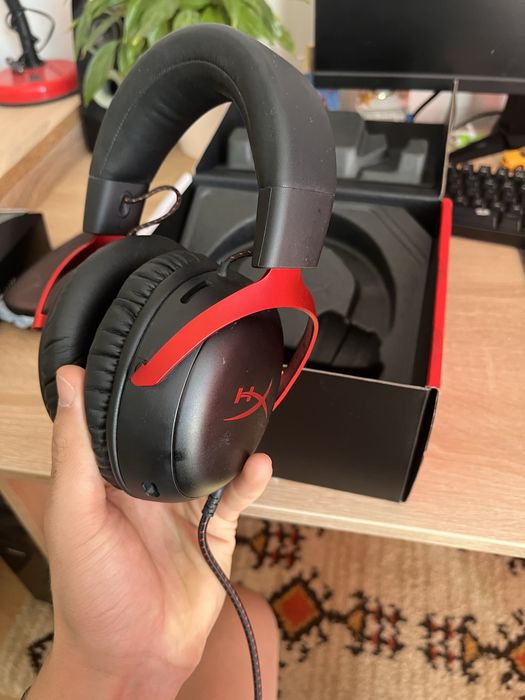 Casti gaming hiperx cloud 3 in stare foarte buna