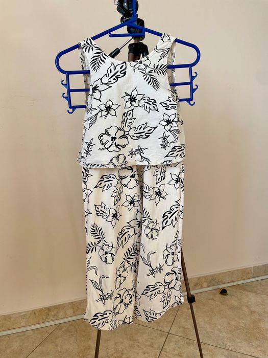 ZARA Комплект потник и панталон момиче 128 134cm