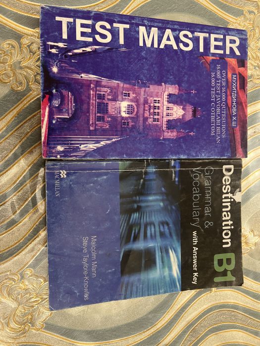 Ingliz tili kitob 2 tasi 30 ming so’m Test master