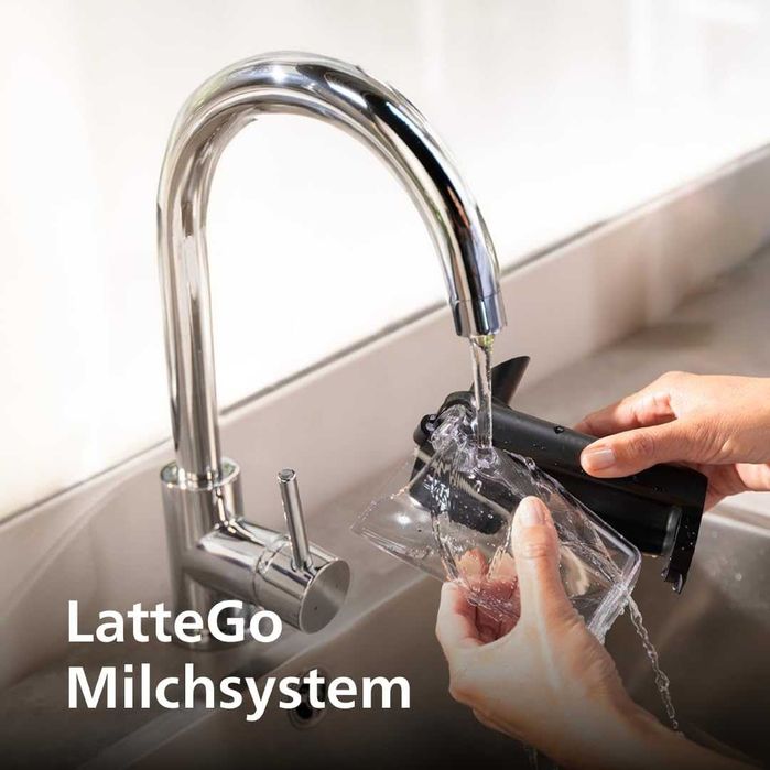 Нова Автоматична Кафемашина Кафеавтомат Philips LatteGo EP5441/50, Серия 5400, 2 години Гаранция, Керамична Мелачка