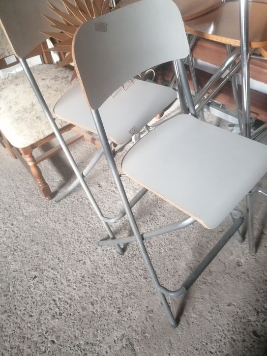 Scaune bar și scaune lemn masiv