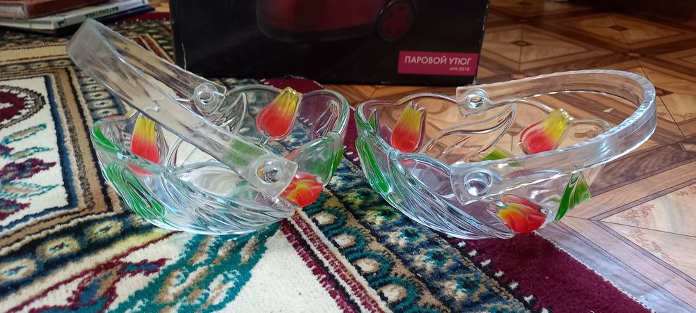 Люстра б/у  фужеры б/у базы б/у