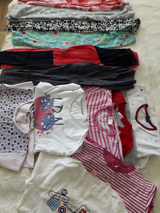 Зимни и летни пижами за момиче р. 128