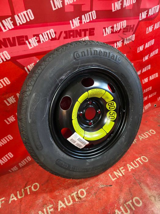 Roata Rezerva SLIM 4x108 16'' OE Peugeot 2008 Citroen DS 145/90/16