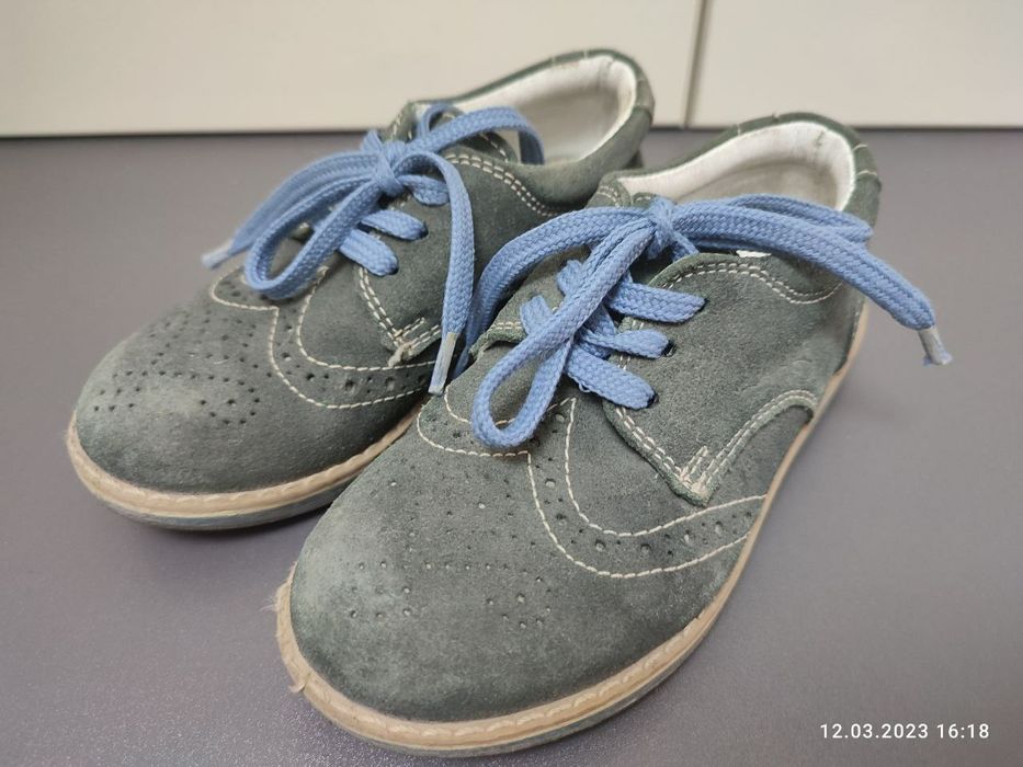 Замшевые ботиночки