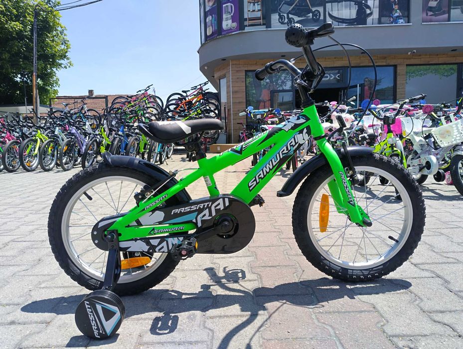 PASSATI Велосипед 16" SAMURAI зелен