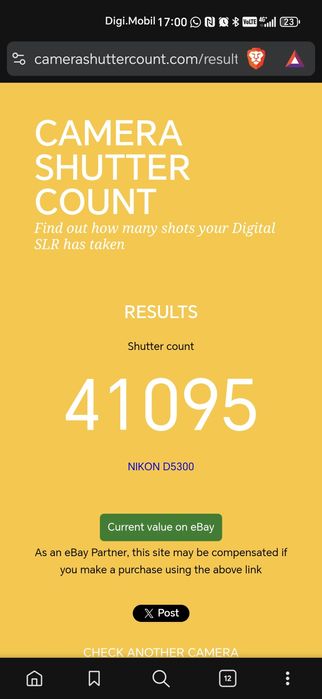 Nikon D5300 obiectiv 18-55mm DX VR GII + DX 18-135mm