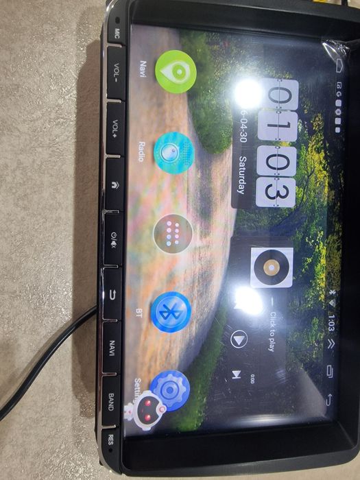 Мултимедия с навигация и carplay 9 инча  vw,seat,skoda, t