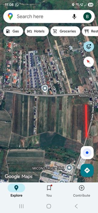 Teren intravilan 1450mp