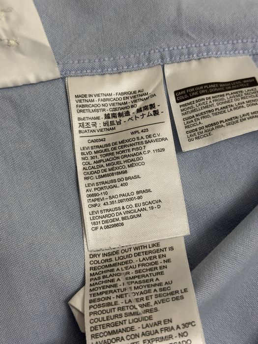 Голубая Рубашка Levis's