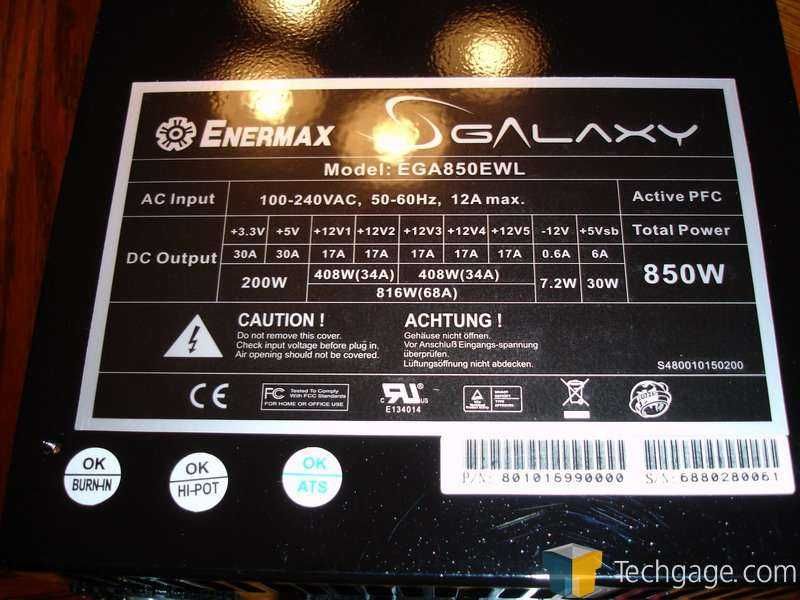 Enermax Galaxy 850W