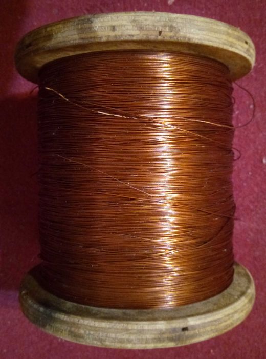Rola sarma cupru emailat, de bobinaj, diametru 0,55 mm, peste 3 kg