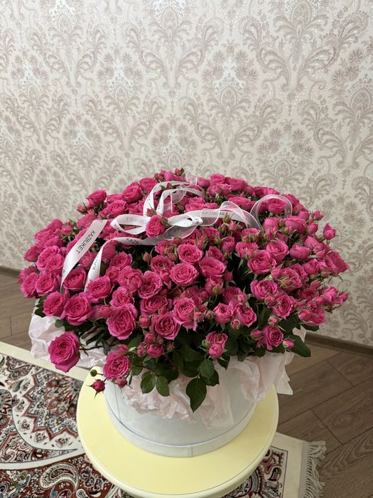 Цветы спрей роза