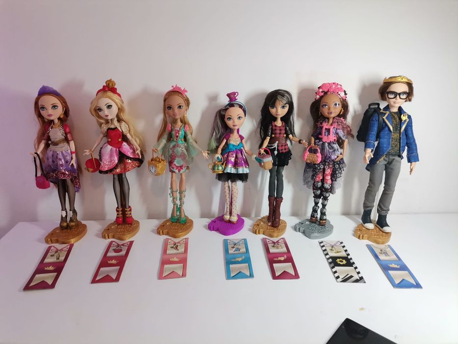 Оригинални от първа  Колекция кукли Ever after high и книжка къща