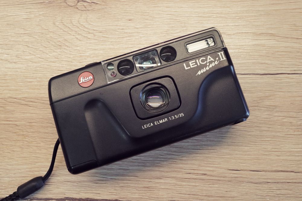Aparat foto Leica Mini 2 stare perfecta film point and shot Top