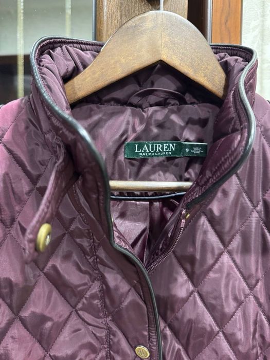 Бордовая куртка Lauren Ralph Lauren, б/у, размер S