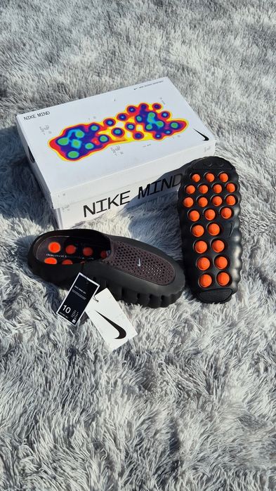 Slapi Nike Mind 001 Black Chrome 44
