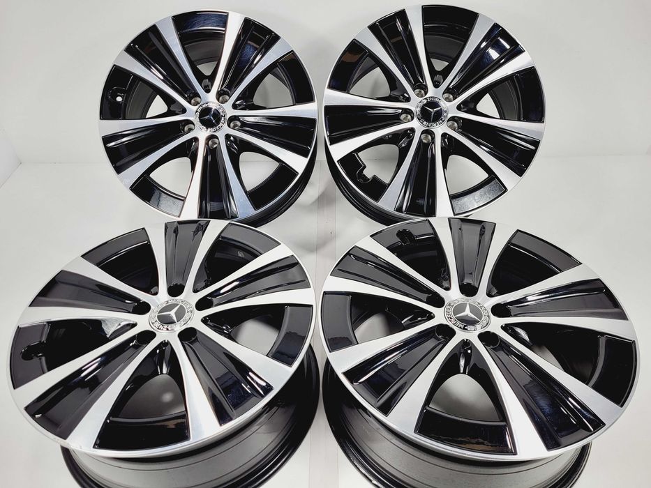 Vand jante Originale Mercedes 5x112 R18 Bicolore - ca Noi
