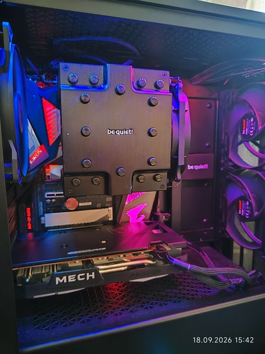 Геймърски i9 9900K, RX 6600 8GB, RAM 16GB DDR4 3600,  SSD 512GB NVME, HDD 1TB