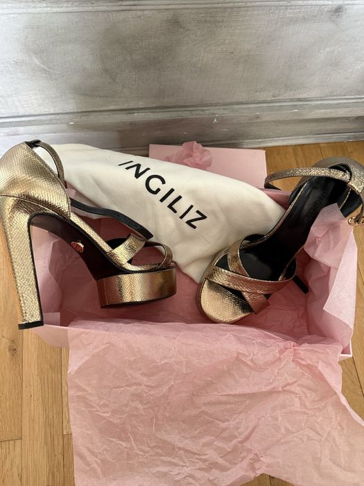 Сандали, обувки с висок ток INGELIZ