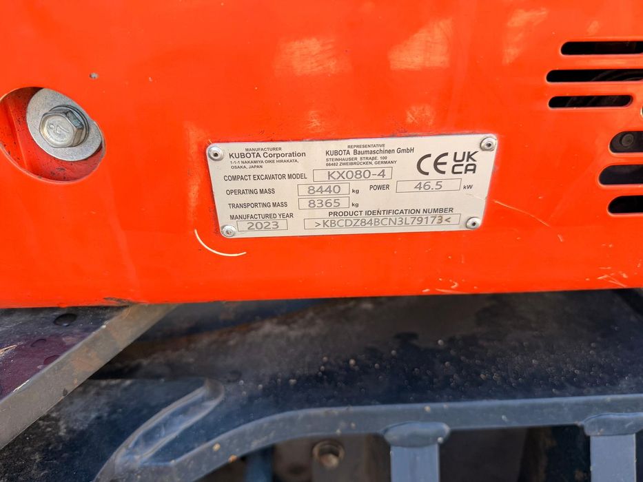 De Vanzare Escavator Kubota de8,5T an 2023 3 cupe Clima