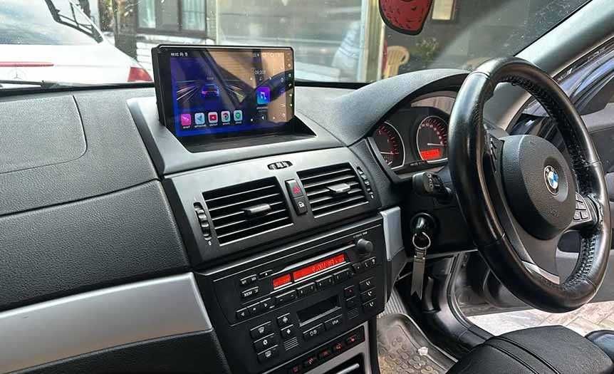 Android 12 мултимедия за BMW X3 E83 - CarPlay 9 инча мултимедия за БМВ