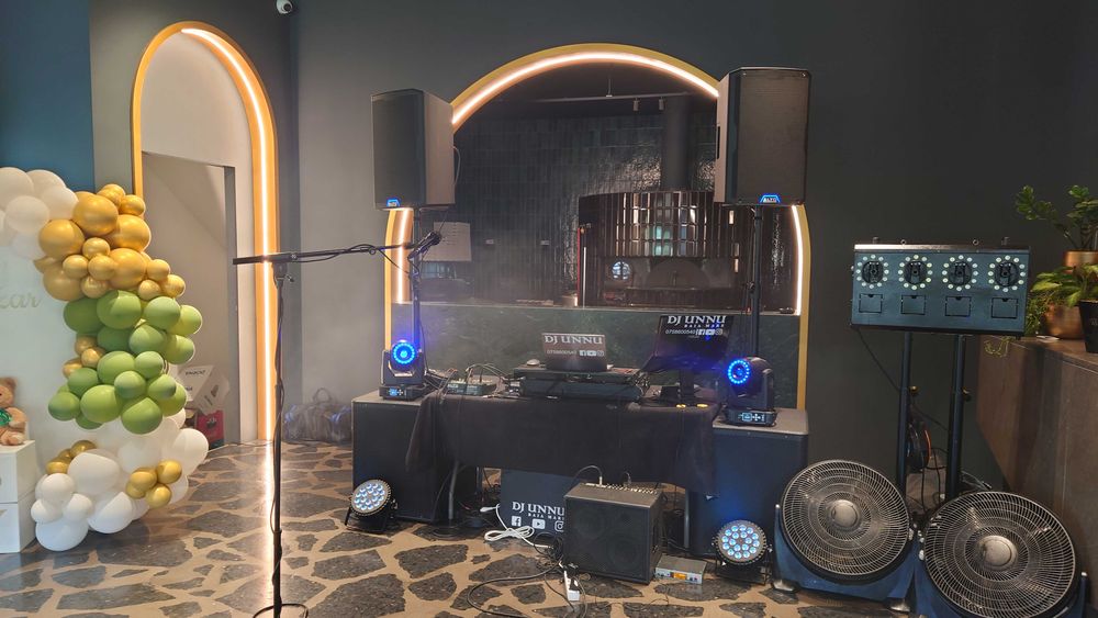 Dj UNNU - Baia Mare (sonorizare, schela lumini, gheata carbonica)