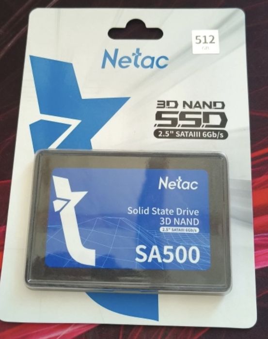 SSD Netac  512 Гб