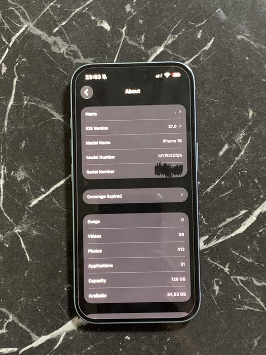 Iphone 16 | 128GB | 88% BH | Teal |