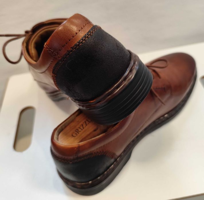 Pantofi derby 41 plain toe premium Josef Seibel NOI piele naturala moale