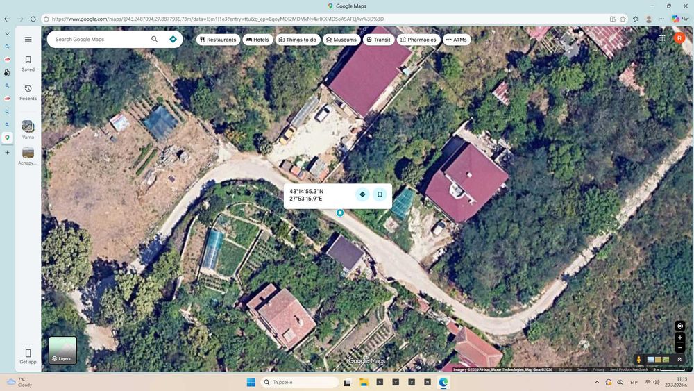 парцел Сълзица 484 м2 , без денивелация , 50 000 Е