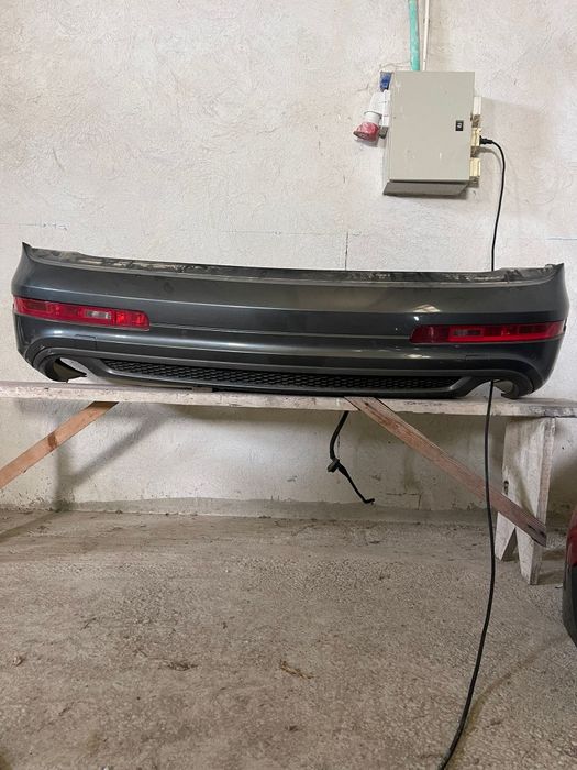 Bara spate S Line Audi Q7 4L facelift completa an  2007-2016