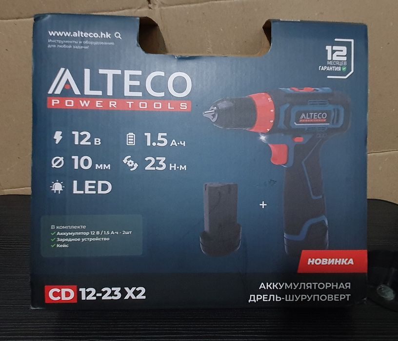 Шуруповёрт ALTECO