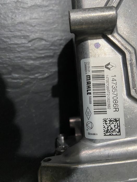 Răcitor EGR Renault trafic 3,scenic și megan4,NOU