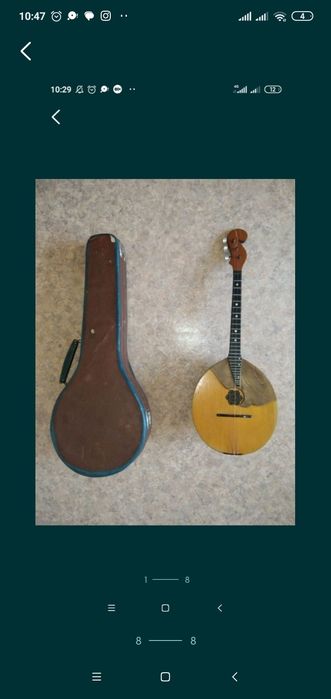 Прима домбыра с футляром