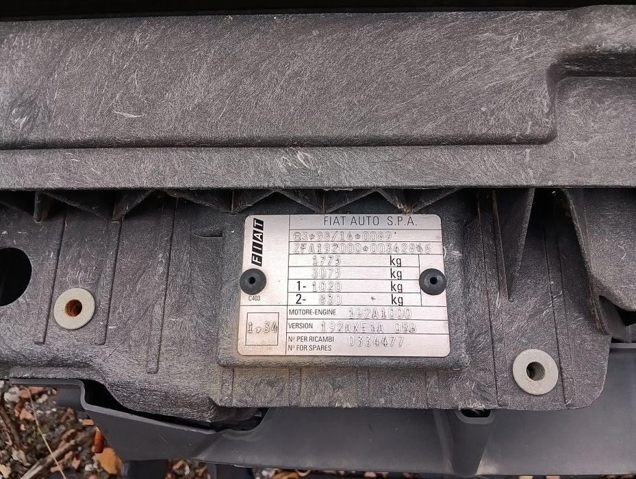 За Фиат стило Маска очиларка с радиатори и перка комплект