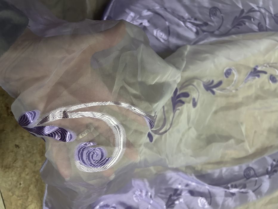 Perdea mov lila lungime 6,20 ml