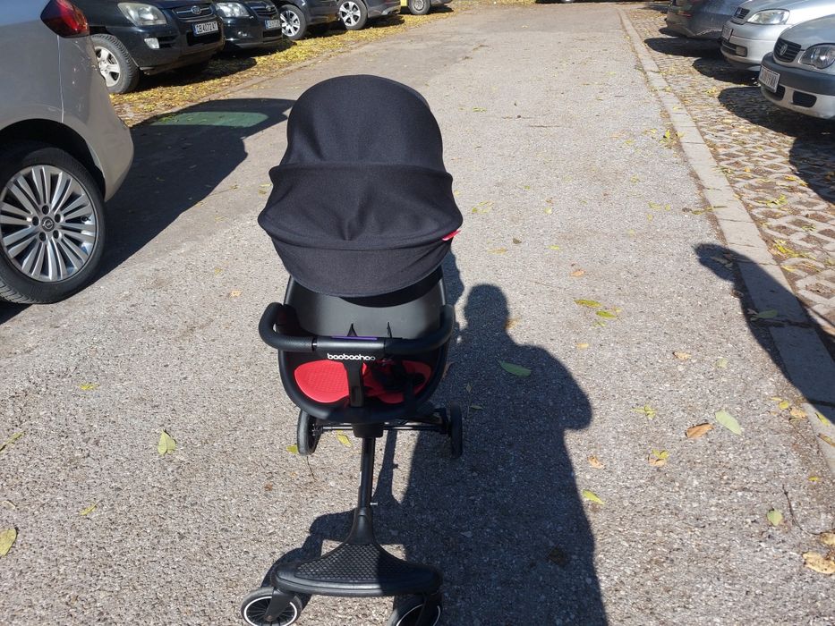 Baobaohao сгъваема лека бебешка количка с висок изглед на четири колел