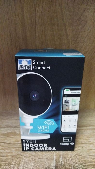 Cameră video inteligentă LSC Smart Connect pentru interior, 1080p HD, Cod 124228