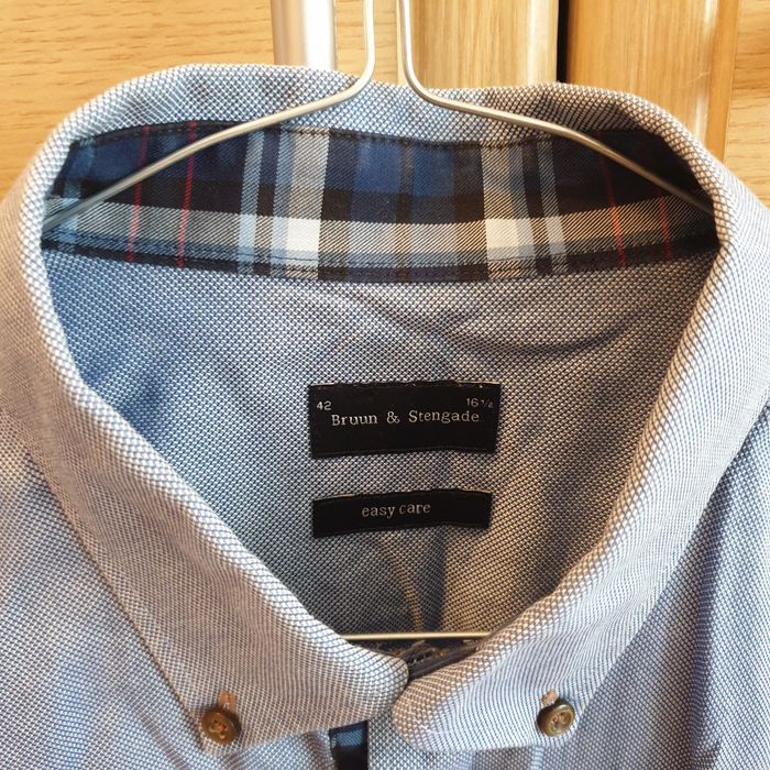 Camasa barbati Bruun& Stengade,mar 42 ,bleu