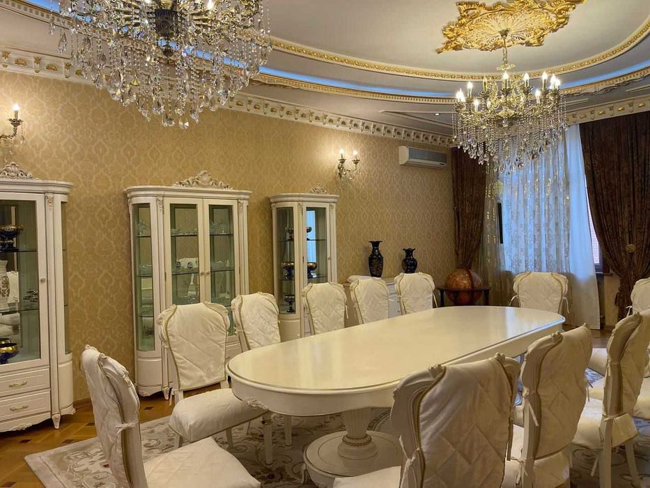 2х этажный дом 5.5 соток 330м2 Ракат махалля 6 комнат, 4 с/у, бассейн