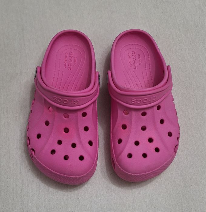 Saboți CROCS Kids Baya Clog J3 sandale papuci flip-flop nr 34-35 EU