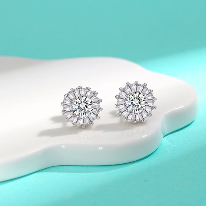 Украшения серебро муассаниты