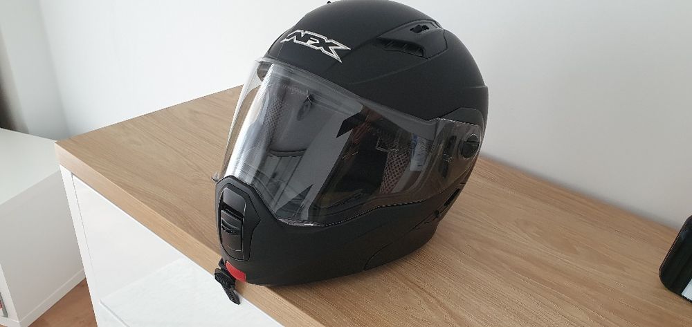 Casca flip up AFX FX 111 negru mat