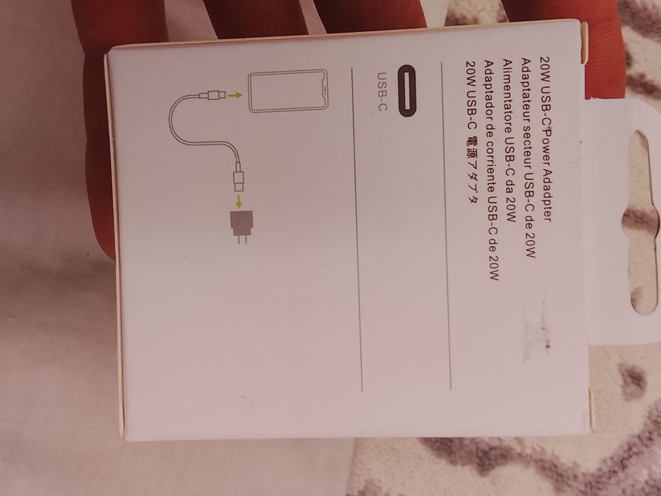 Адаптер и кабель iPhone(оригинал)